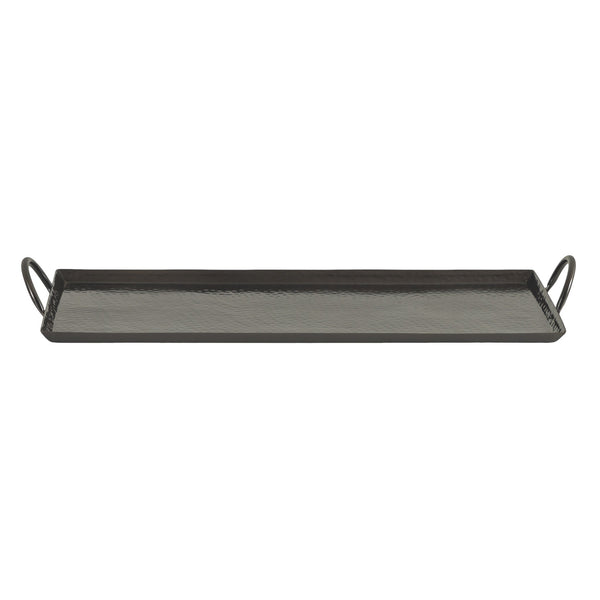 Sanzo Hammered Rectangle Metal Tray