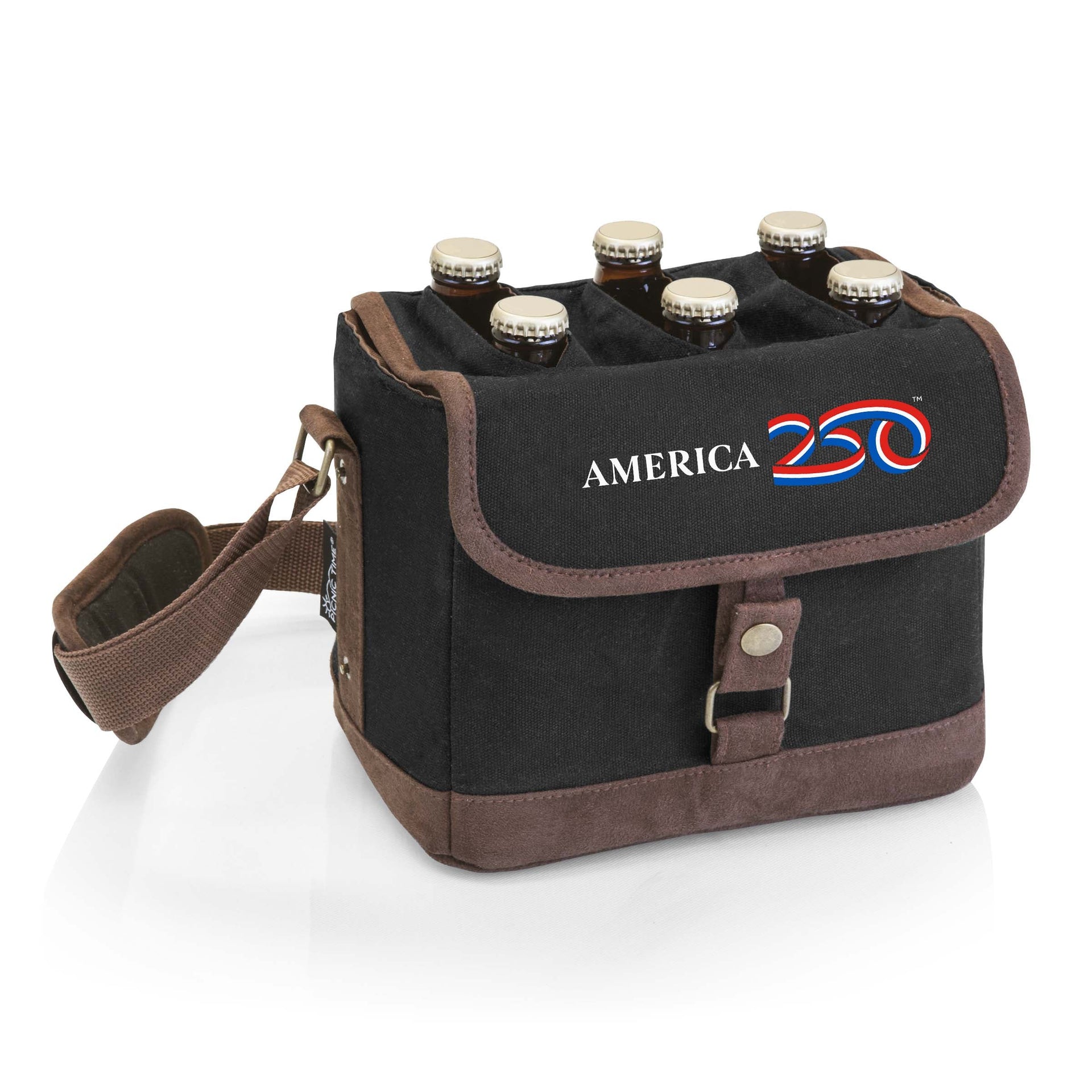 America250 - Beer Caddy Cooler Tote with Opener