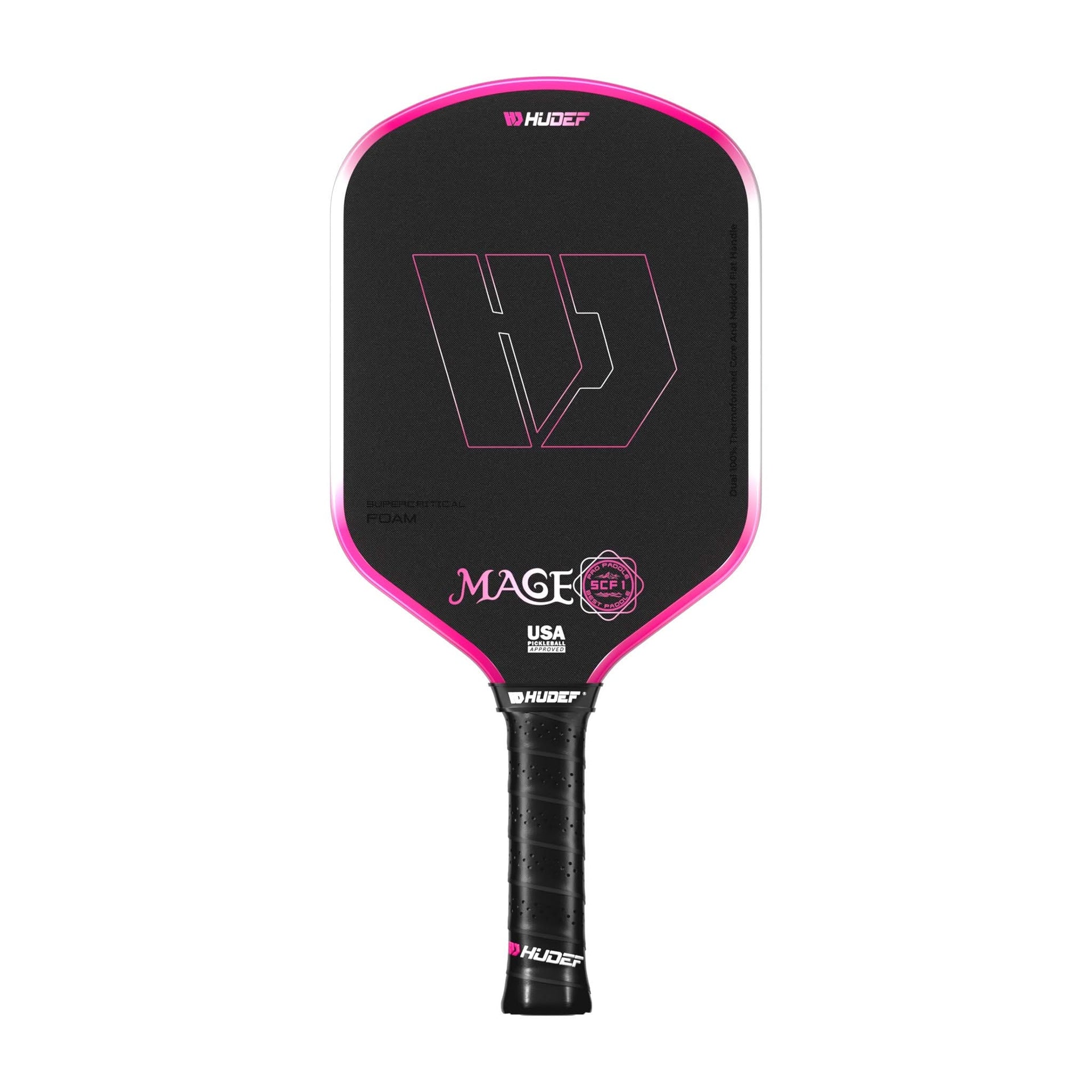 Hudef Mage SCF1 Hybrid Pickleball Paddle – Blue 16mm