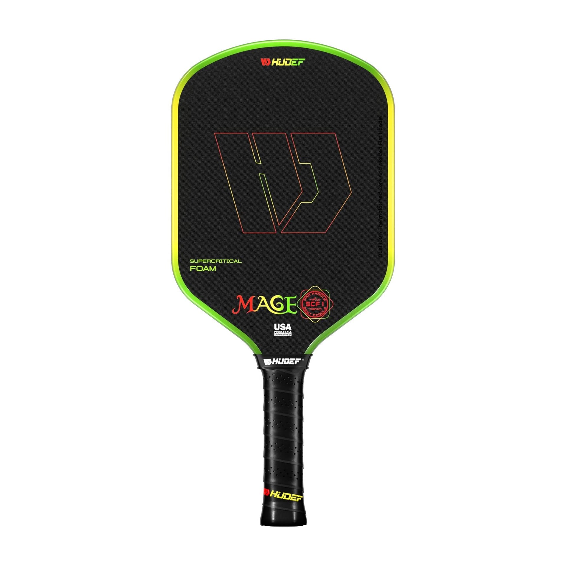 Hudef Mage SCF1 Hybrid Pickleball Paddle – Blue 16mm