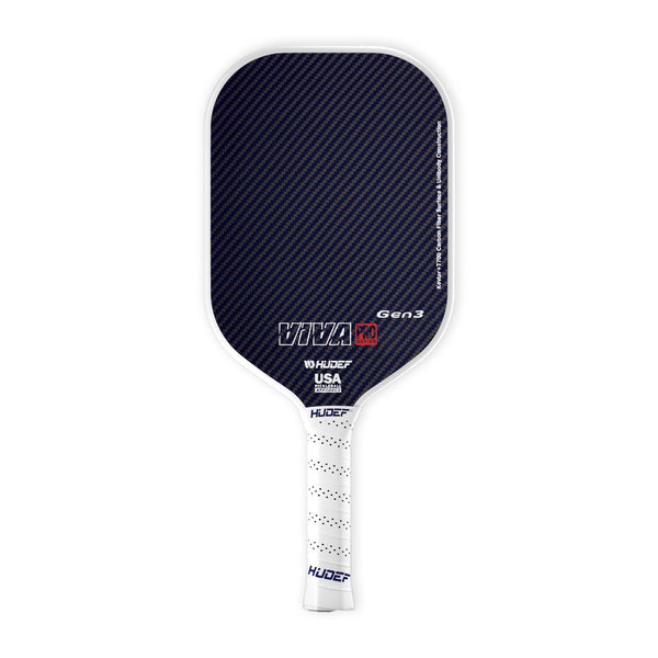Hudef Viva Pro™ Gen3 Elongated Pickleball Paddle (Kevlar)