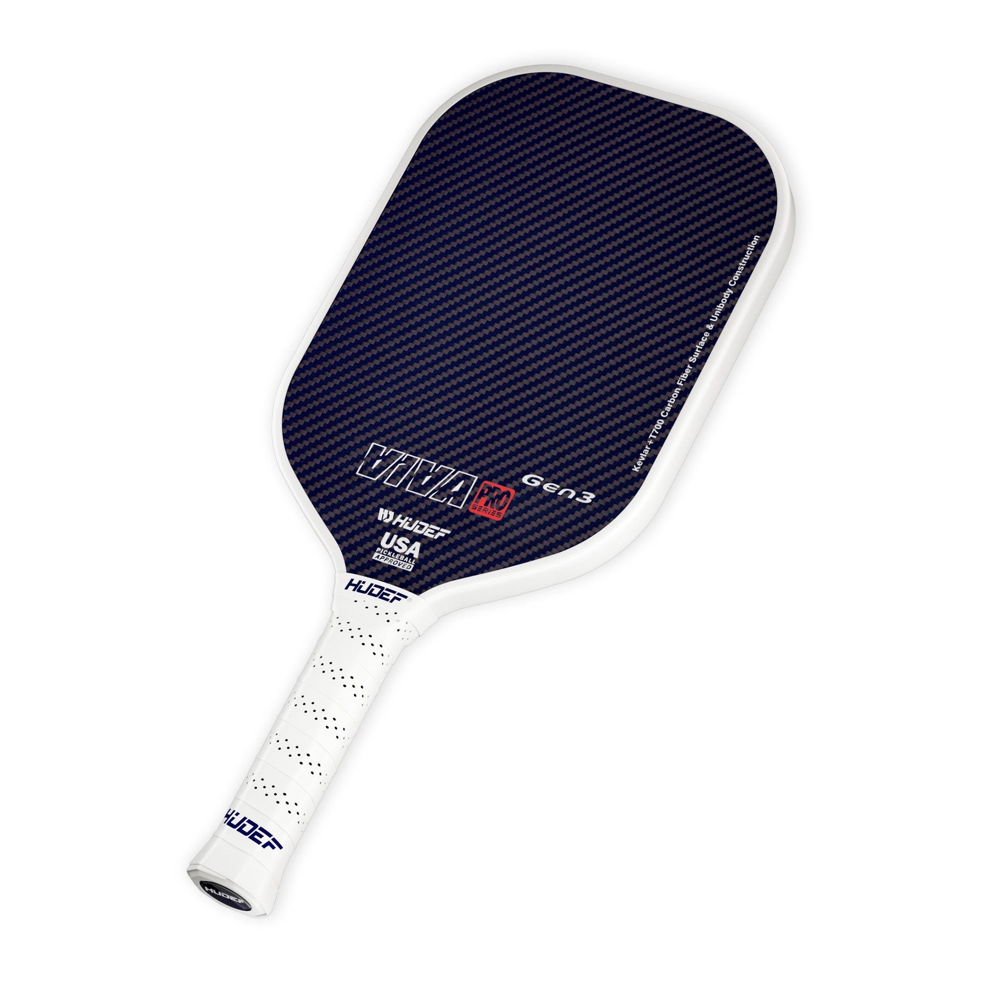 Hudef Viva Pro™ Gen3 Elongated Pickleball Paddle (Kevlar)