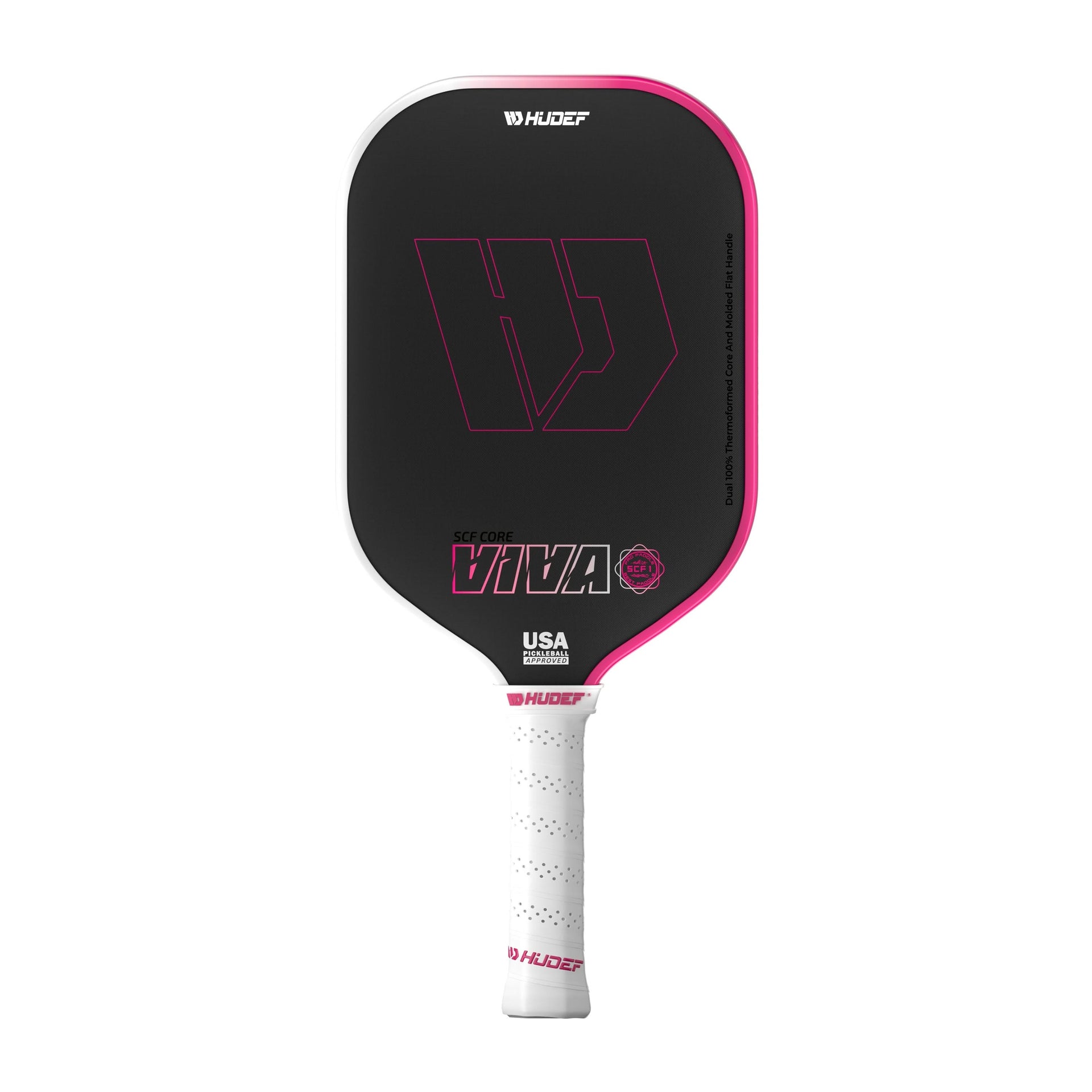 Hudef Viva SCF1 Elongated Pickleball Paddle 16mm  Blue (USAP Approved)