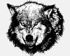 Hungry Wolf Bray Personality Car Window Sticker Decal for Car Window Door Laptop Water Bottle Motorcycle Tablet Cellphone Wolf Bray Personality Car Window Sticker Decal Decoration 16CM*15.3CM