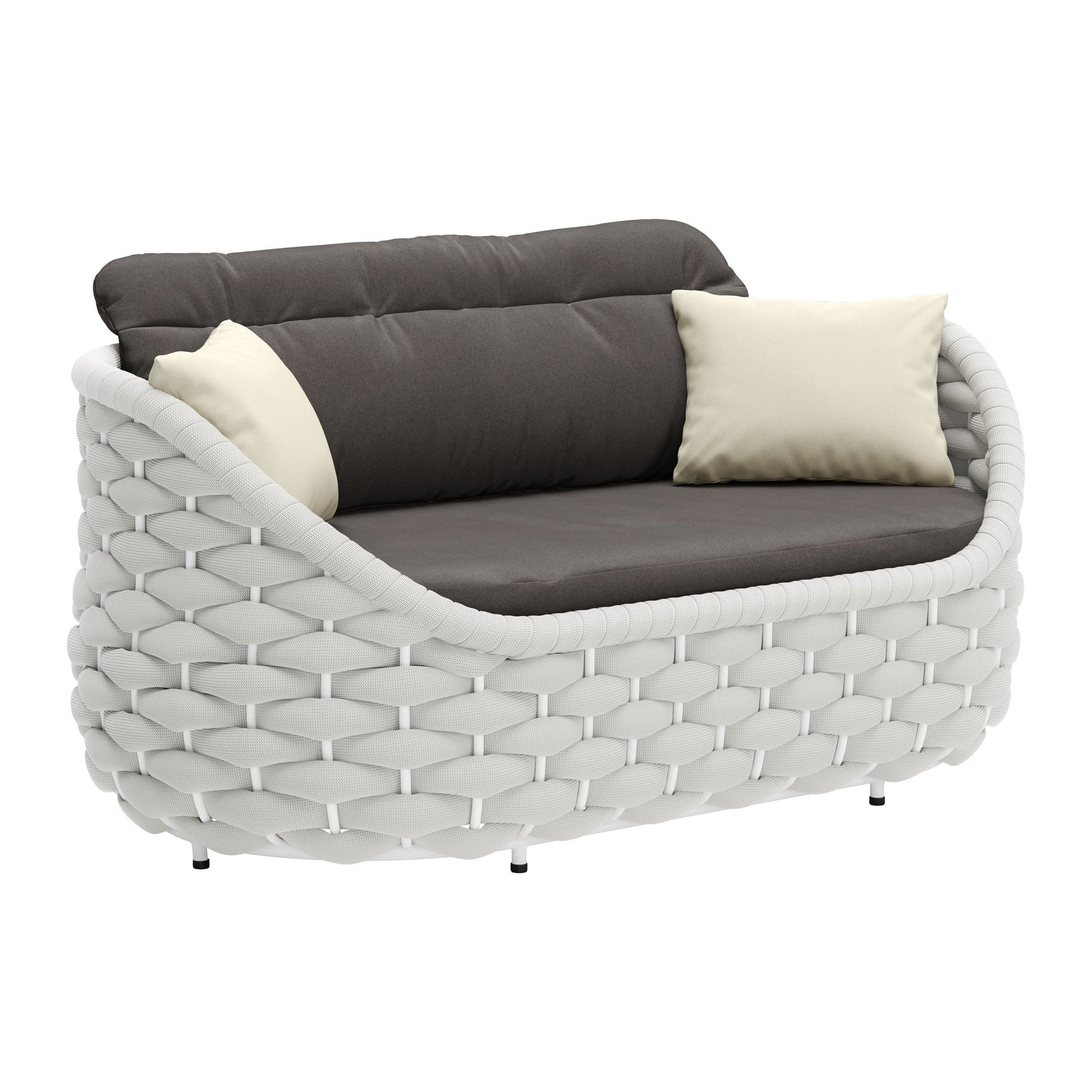 Coral Reef Loveseat Gray ZUO Store