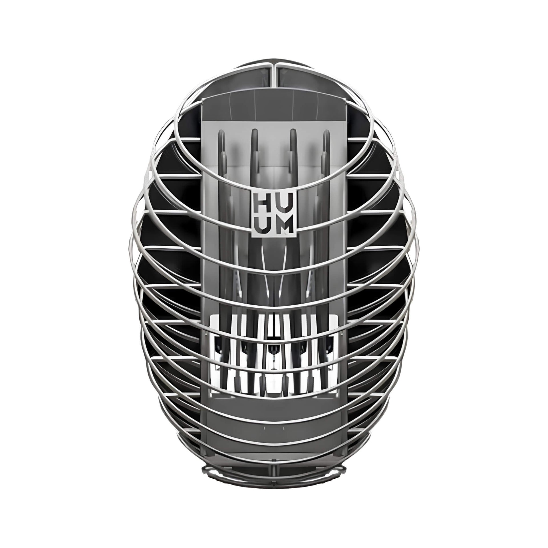 Huum Drop 240V SGS Listed Wall Mount Sauna Heater With UKU Local Digital Controller & Sauna Stones (SAK43120)