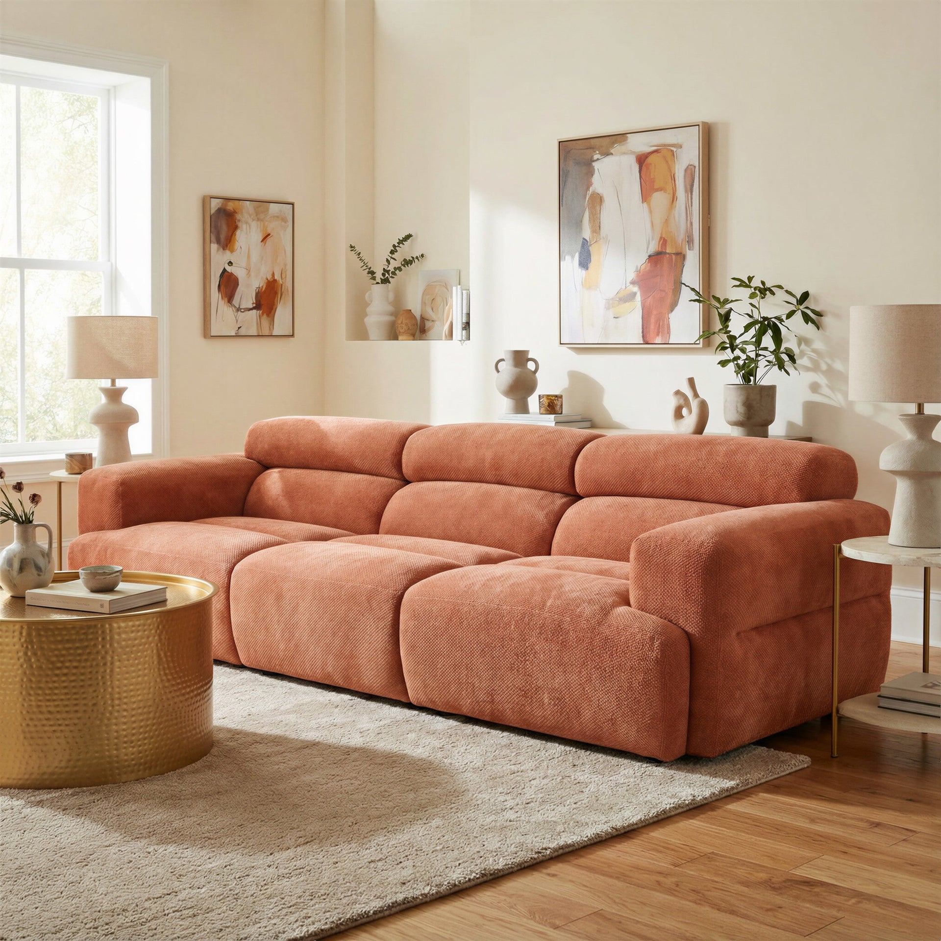 Alis Modular Sectional Orange