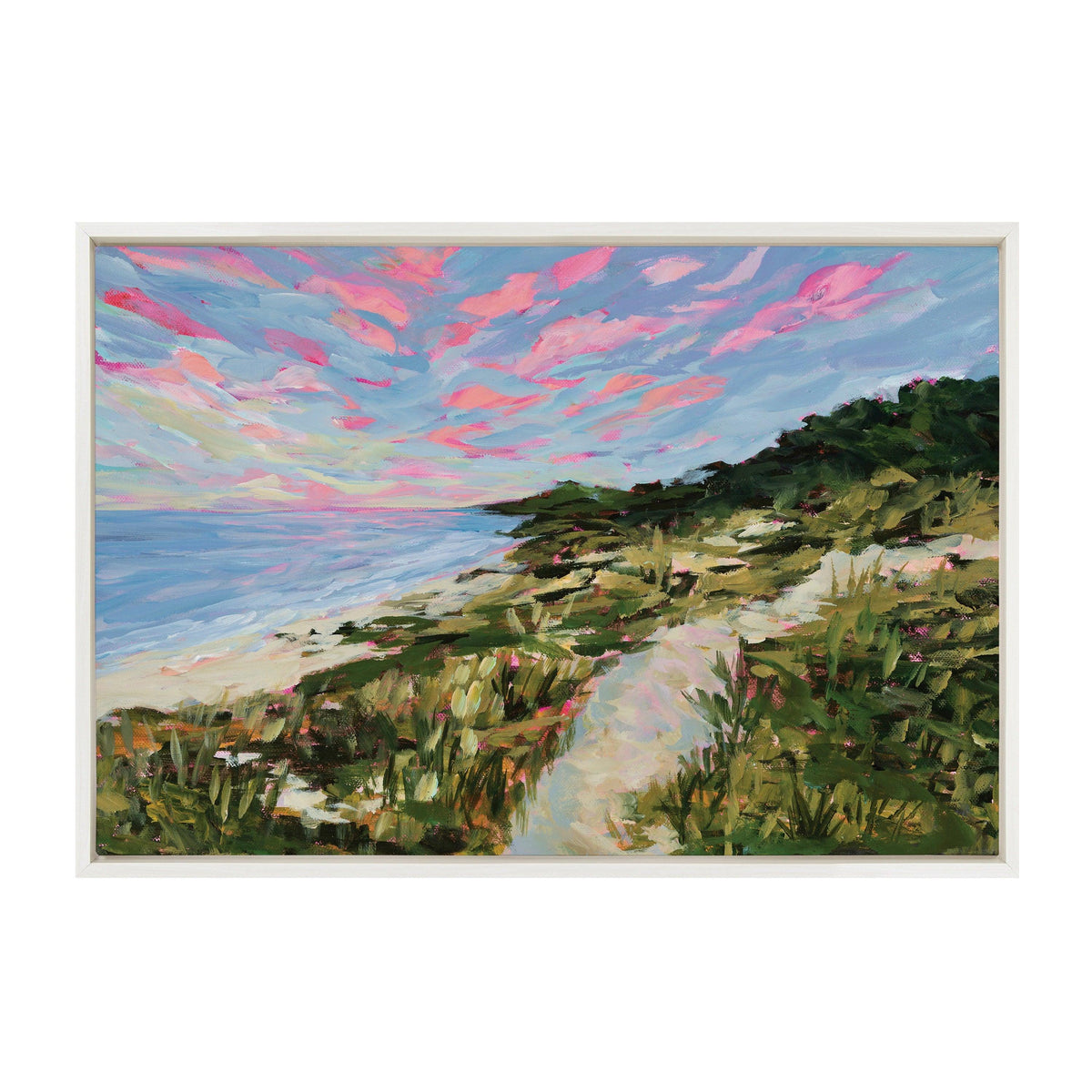 Sylvie Traverse City Framed Canvas by Emily Kenney