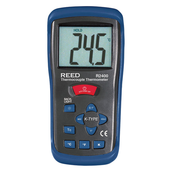 Thermometer, Contact, Digital, -58-2000°F (-50-1300°C)