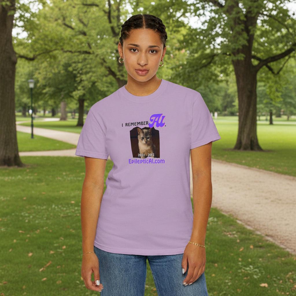 I Remember Al Unisex Garment-Dyed T-shirt