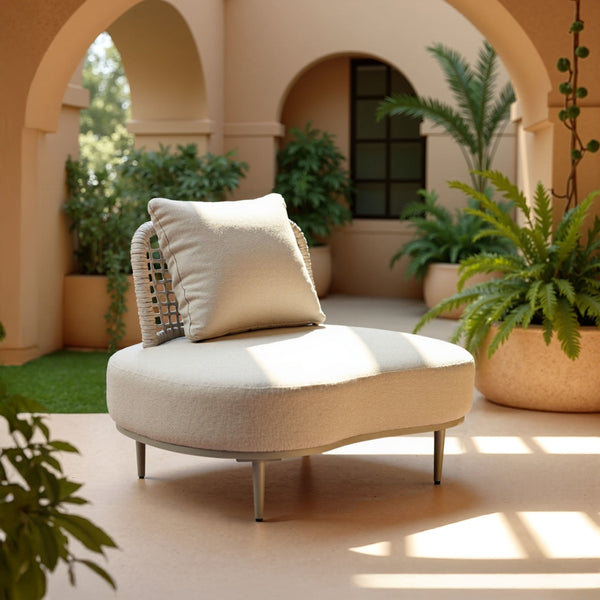 Ruhe Accent Chair Beige ZUO Store