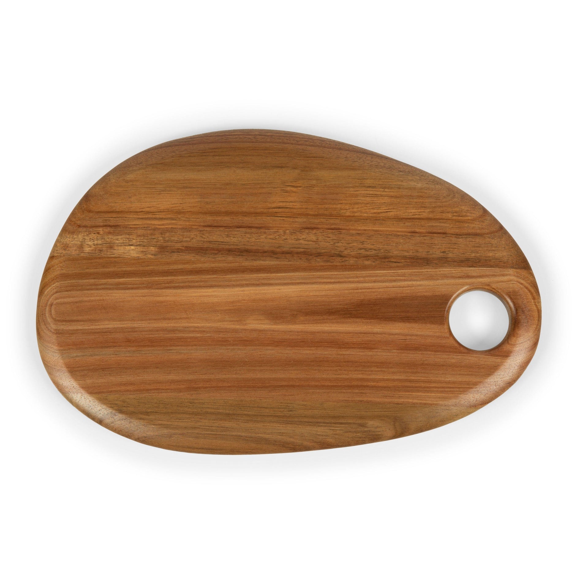 Pebble Shaped Acacia Serving Board 15