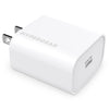 20W USB-C PD Wall Charger - White