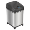 8 Gallon / 30 Liter Self-Contained Electric-Motor Sensor Kitchen Trash Can with Pet-Proof Lid and Wheels and AbsorbX