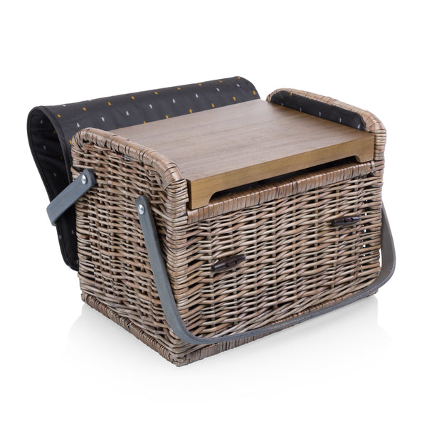 Kabrio Wine & Cheese Picnic Basket Picnic Time Family of Brands