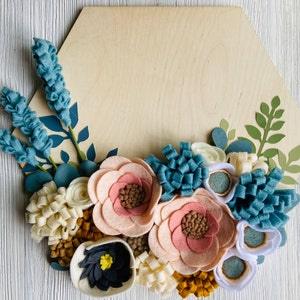 Unfinished Wood Hexagon Shape - Craft - up to 46