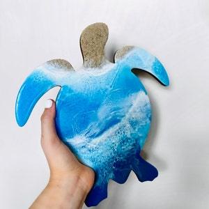 Unfinished Wood Sea Turtle Shape - Ocean - Nursery - Craft - up to 46