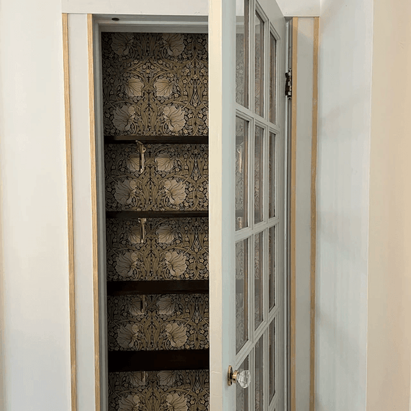 Arched Shelf Bracket - Brass Brushed/Satin