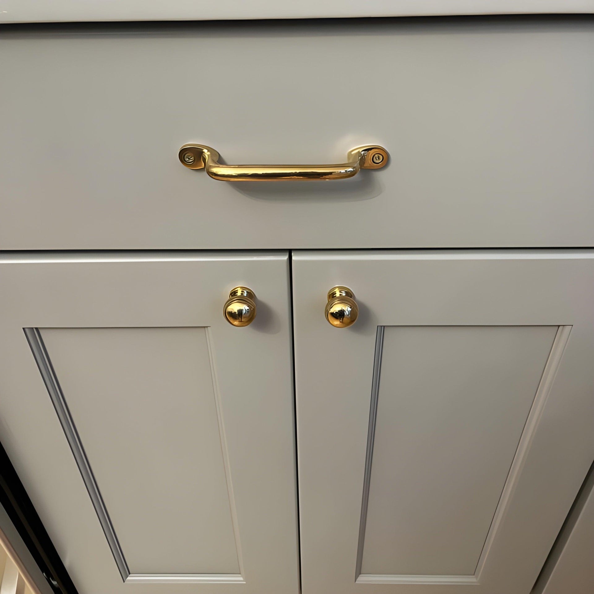 Brass Ball Knob - Unlacquered Polished Brass