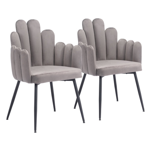 Noosa Dining Chair (Set of 2) Gray