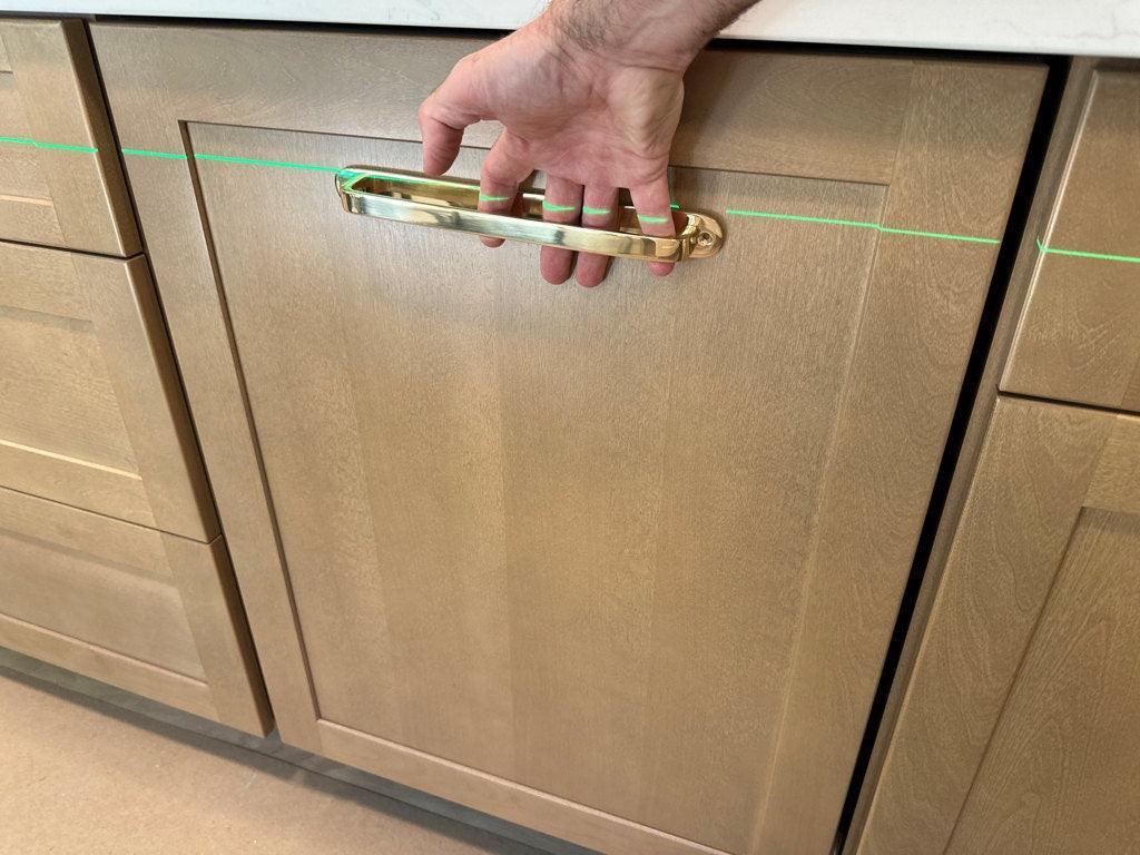 Round Drawer Pulls with Backplate - Unlacquered Polished Brass