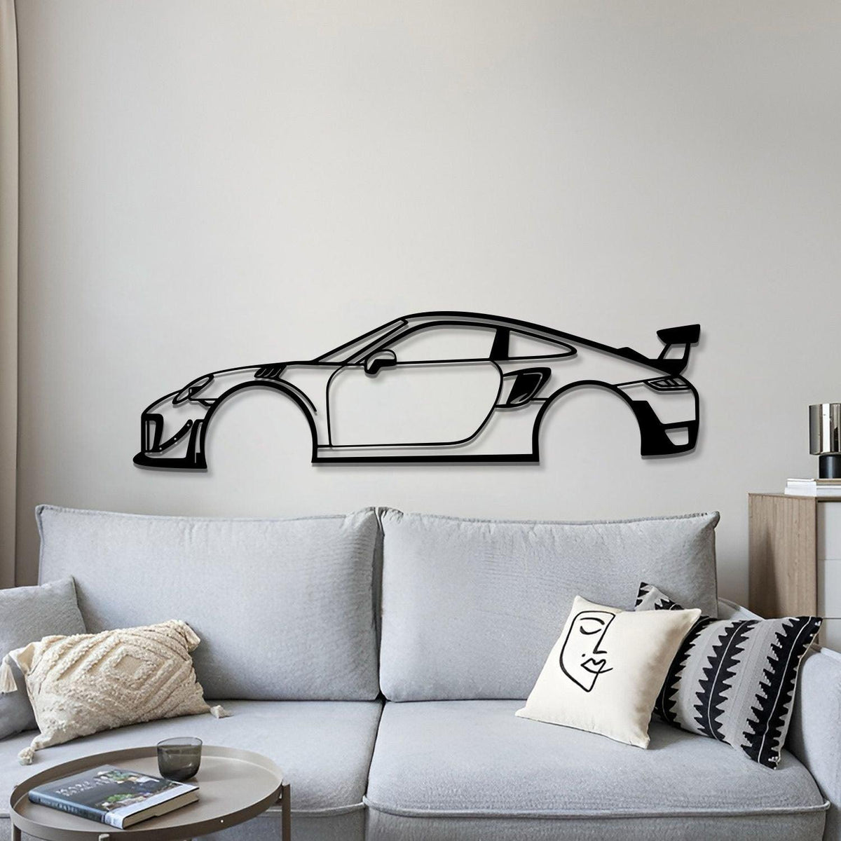 911 GT2 RS Metal Car Wall Art  - MT0646