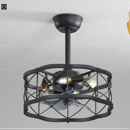 Idyllic American Fan Lamp Nordic Minimalist Dining Room Decorbites