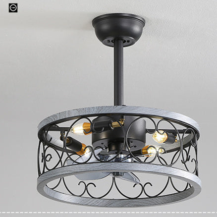 Idyllic American Fan Lamp Nordic Minimalist Dining Room Decorbites