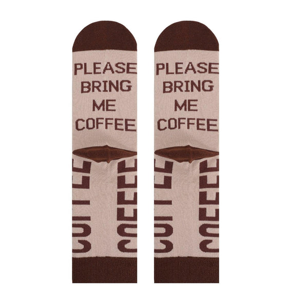 IF YOU CAN READ THIS Socks European And American Mid Tube Socks Letter Casual Winter Socks