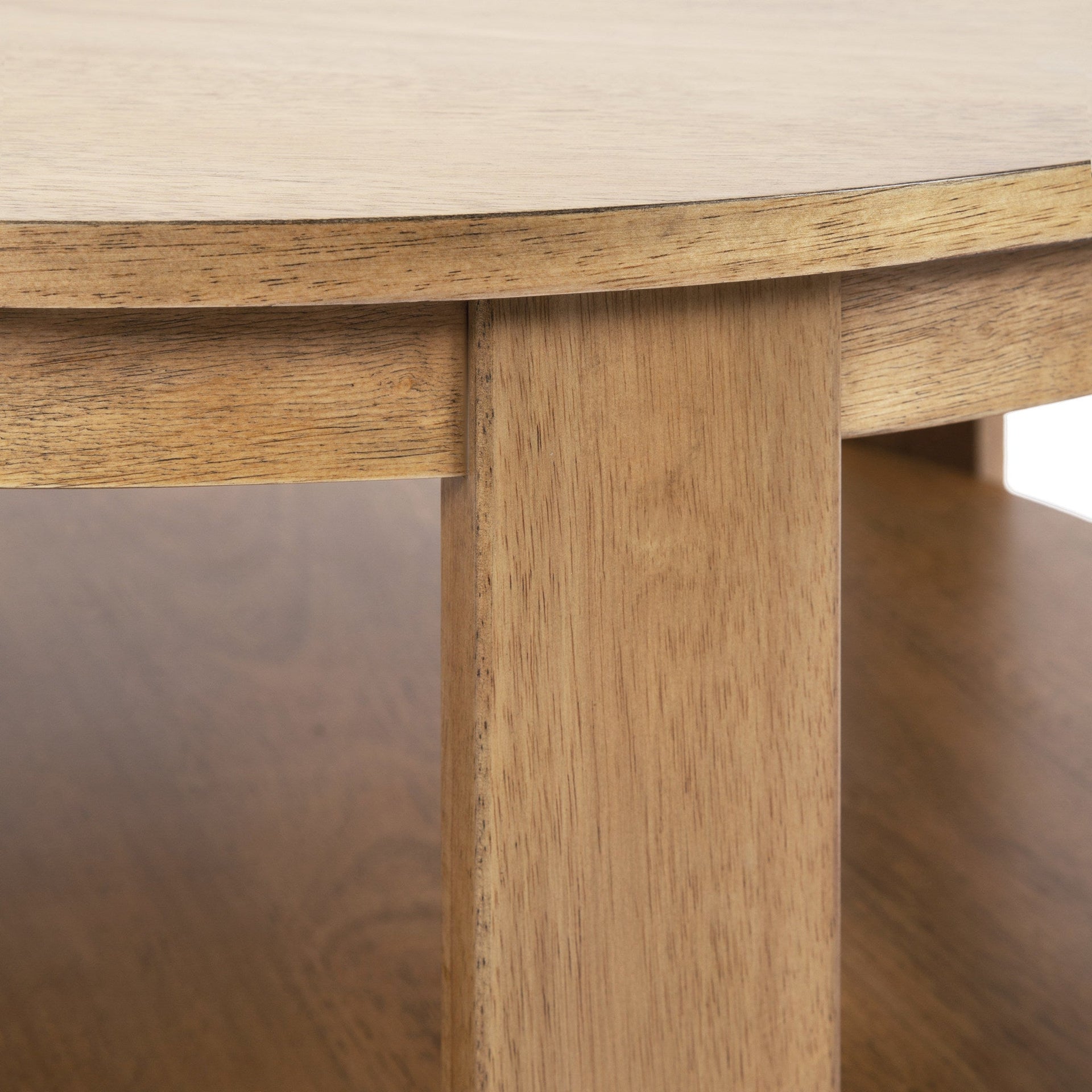 Foxford Round Wood Coffee Table