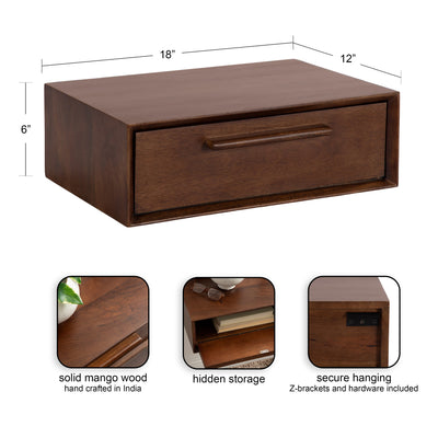 McCutcheon Wood Storage Shelf