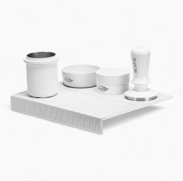 Espresso White Tamper & Distributor