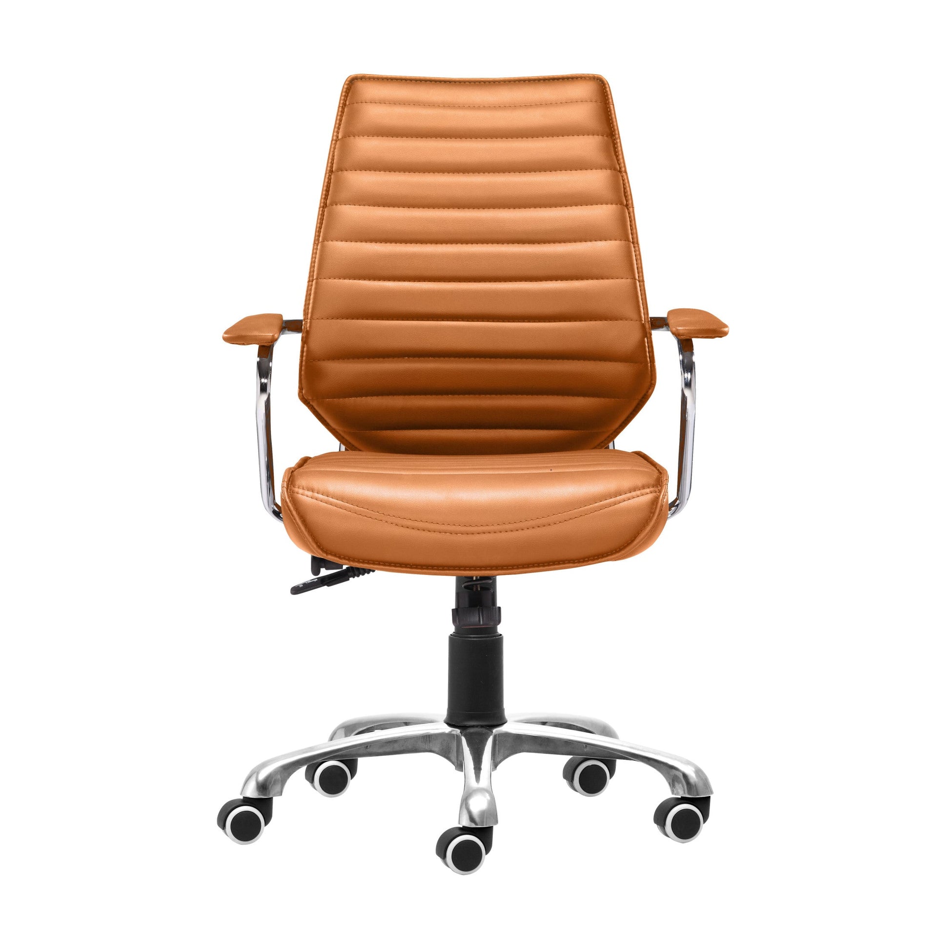 Enterprise Low Back Office Chair Terracotta