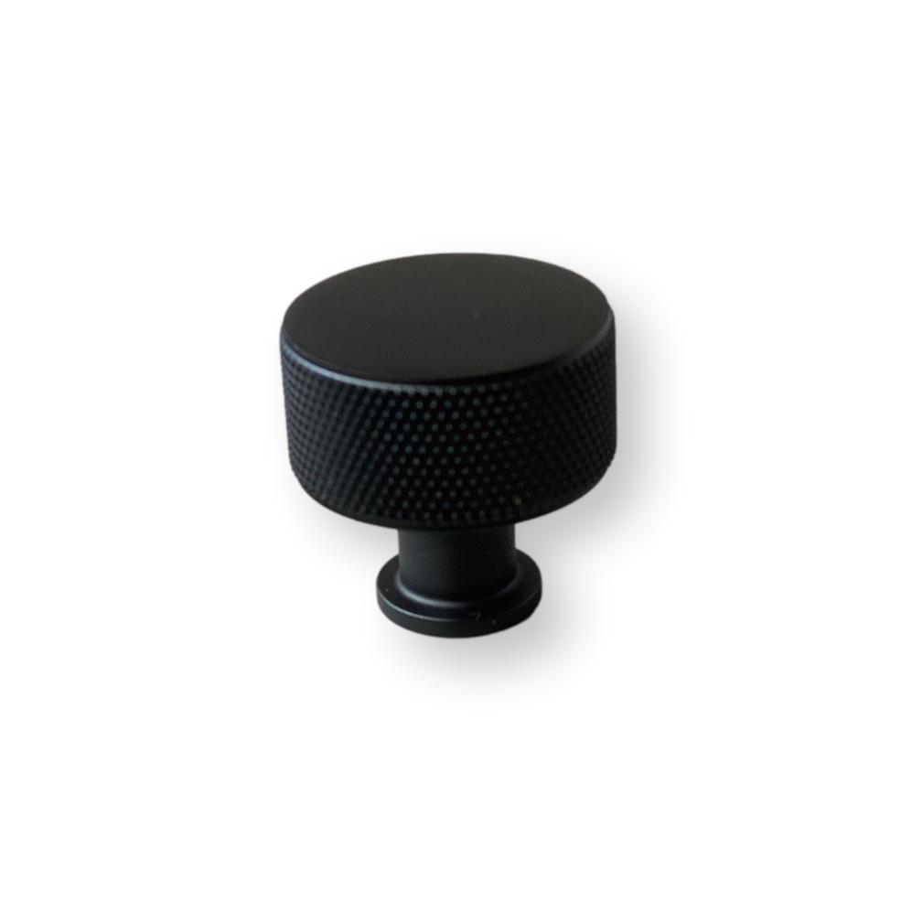 Knurled Round Knob 
