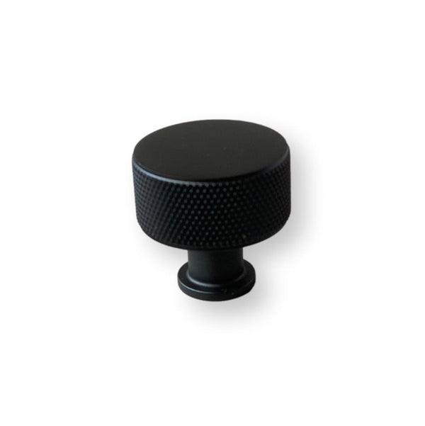 Knurled Round Knob 