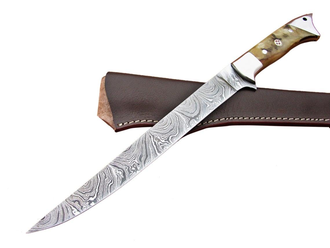 DAMASCUS FILLET KNIFE