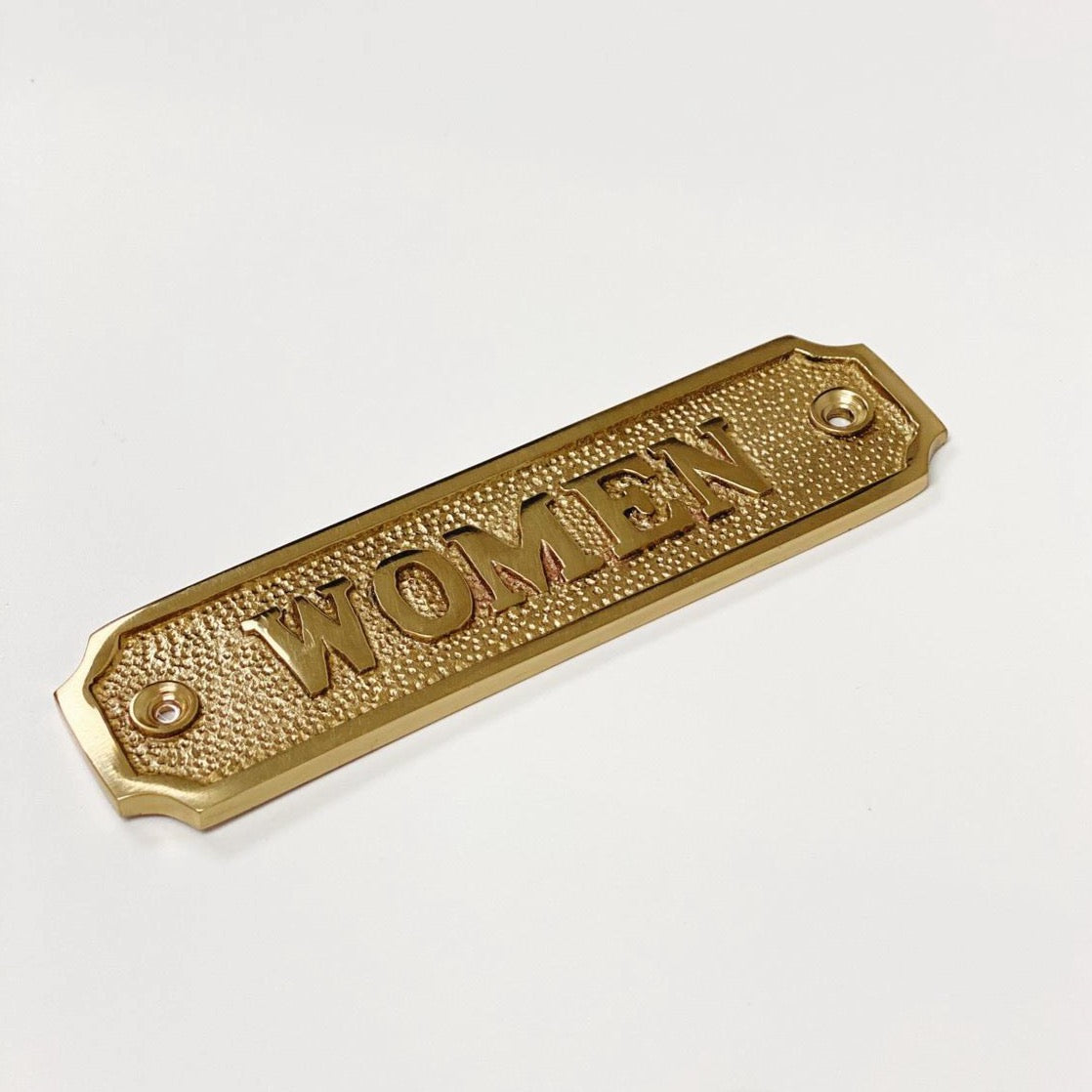 Brass Door Sign 