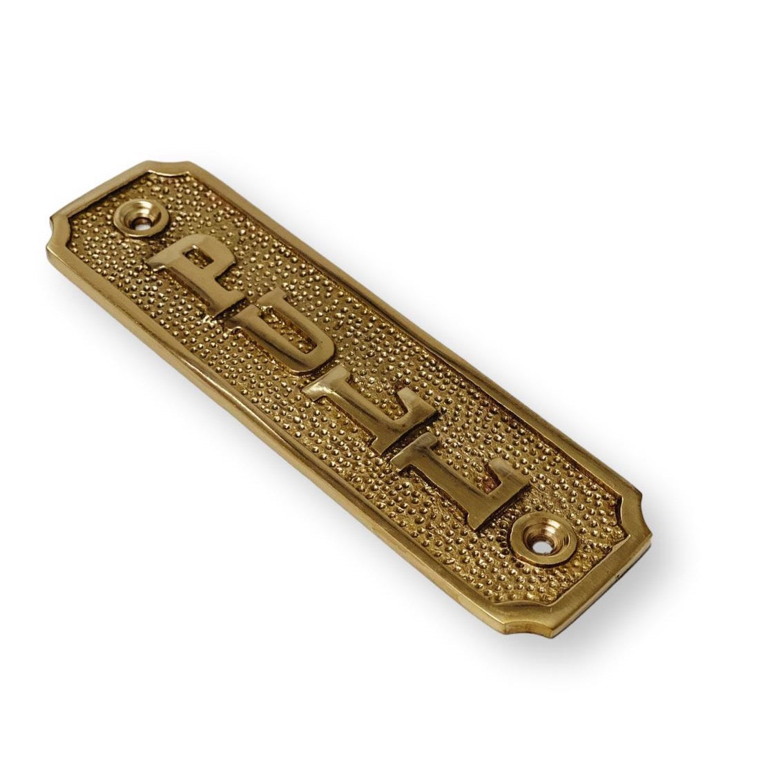 Brass Door Sign 