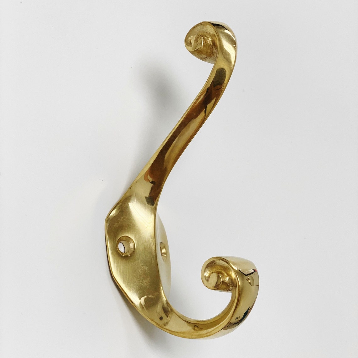 Unlacquered Polished Brass 