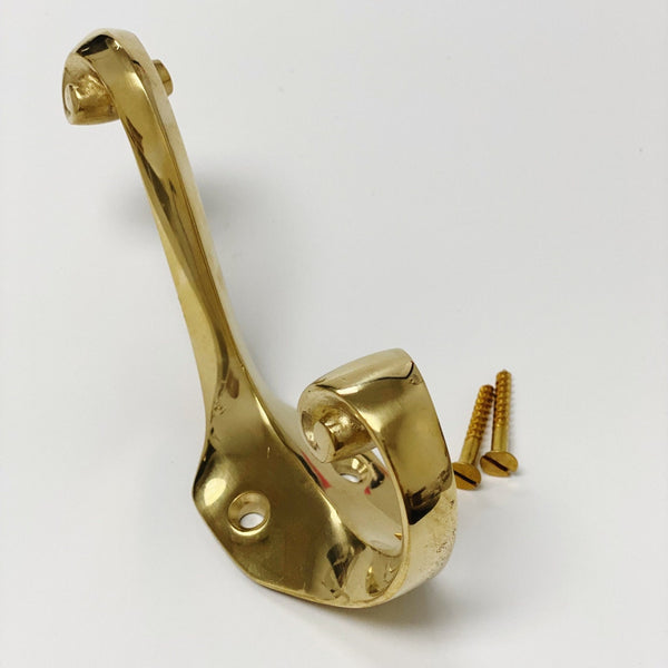 Unlacquered Polished Brass 