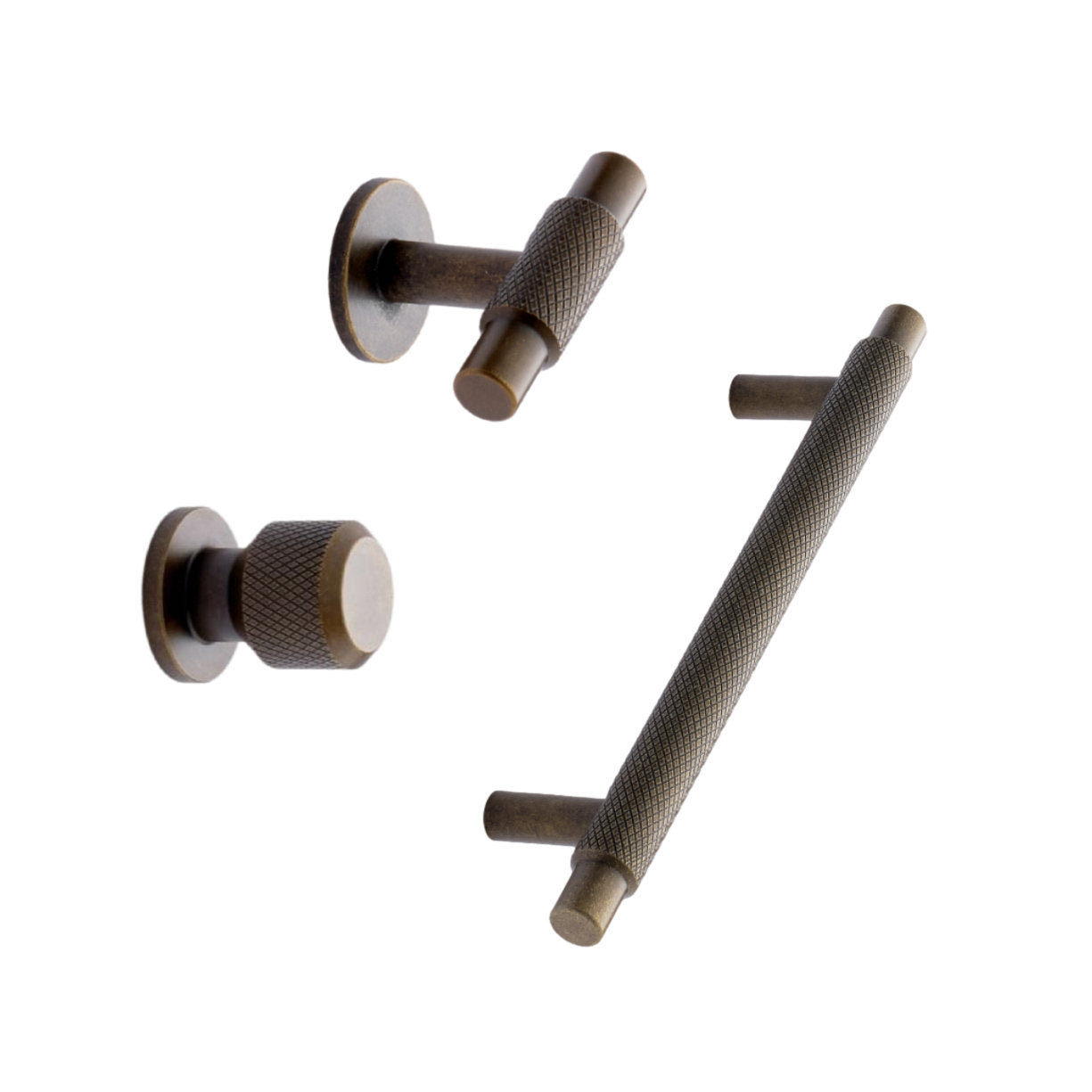Knurled Antique Bronze 