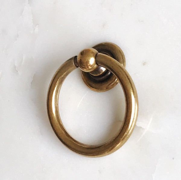 Plain Antique Brass 