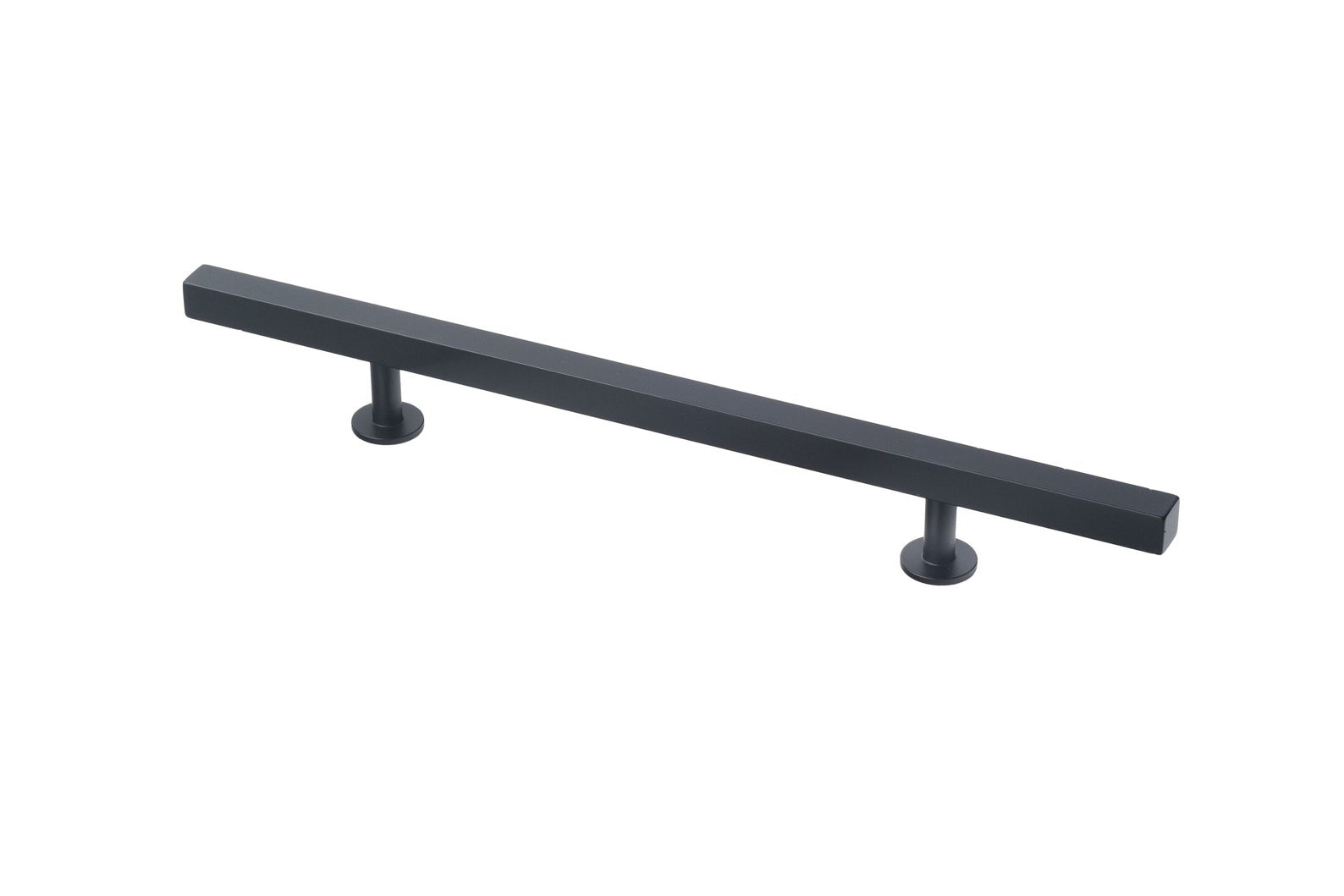 Lew's Square Bar Cabinet Knobs and Handles in Matte Black