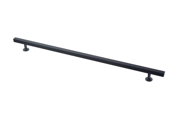 Lew's Square Bar Cabinet Knobs and Handles in Matte Black