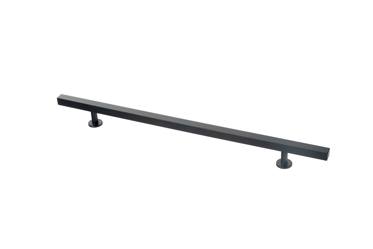 Lew's Square Bar Cabinet Knobs and Handles in Matte Black