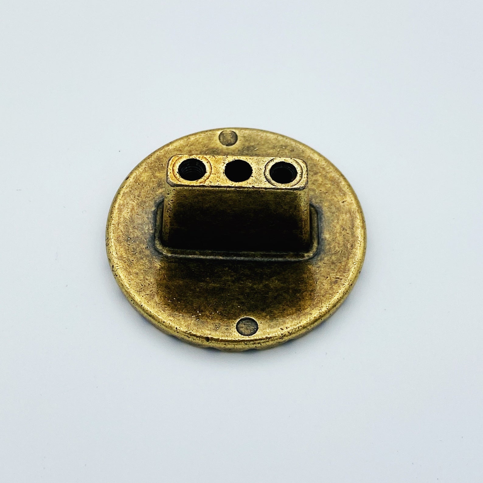 Reeded Antique Brass 