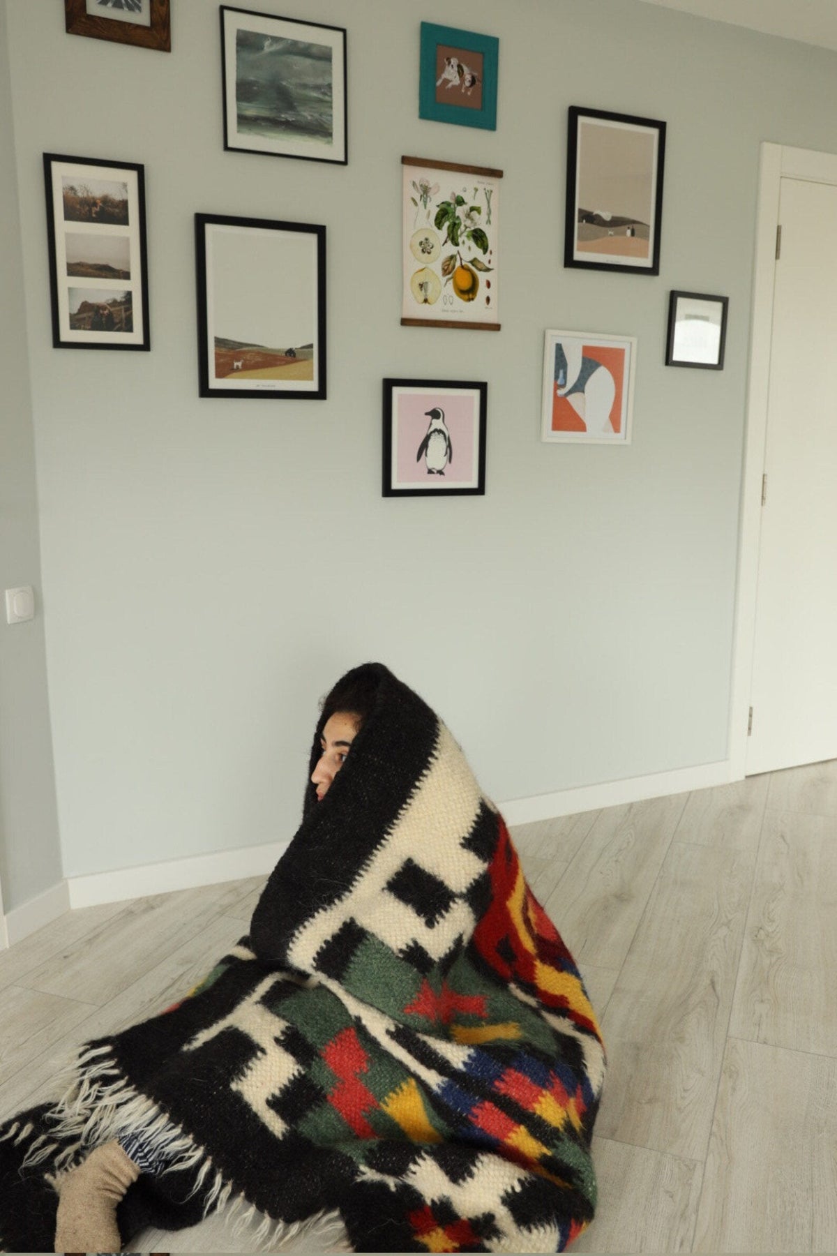 Handwoven Carpathian Wool Lizhnyk