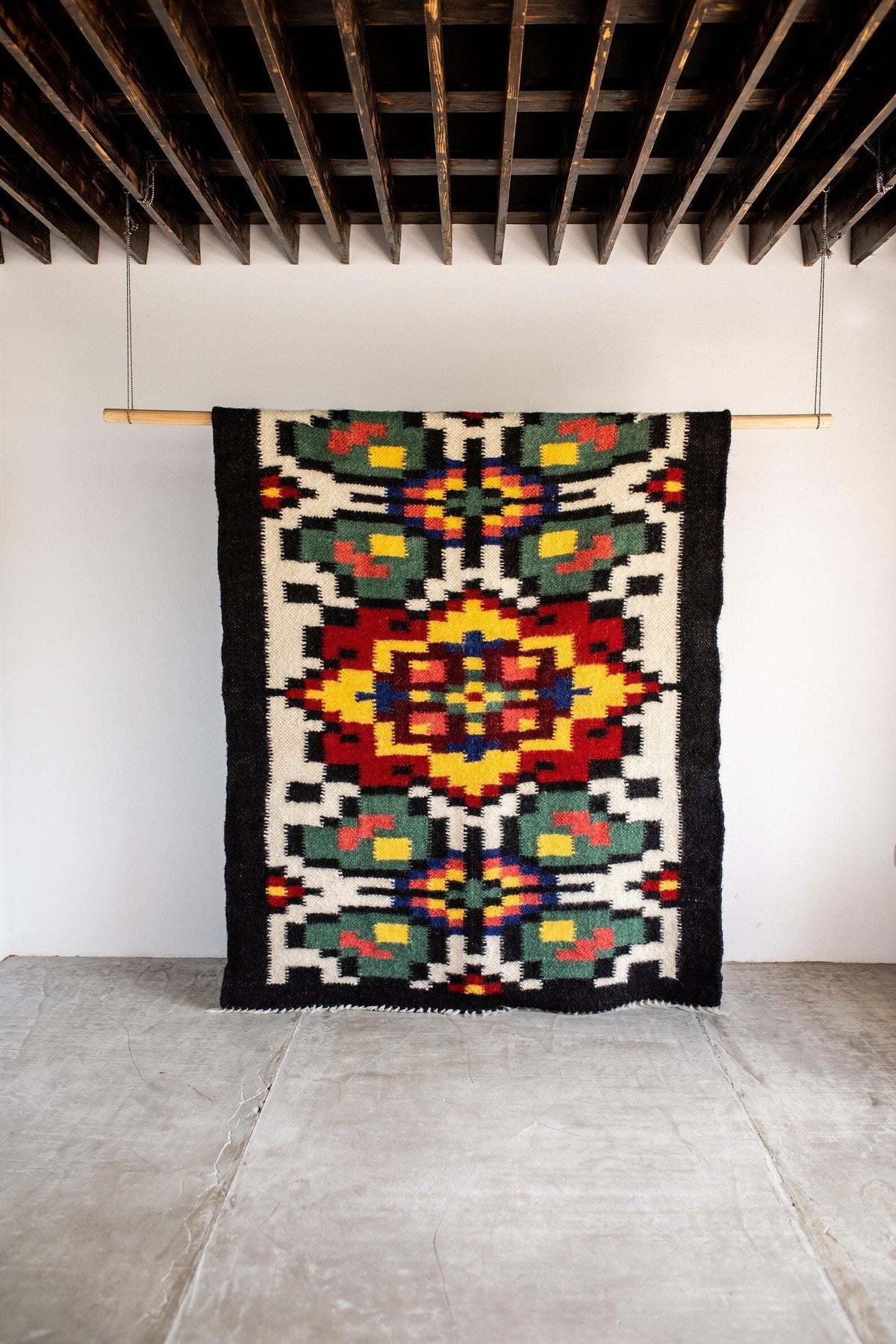 Handwoven Carpathian Wool Lizhnyk