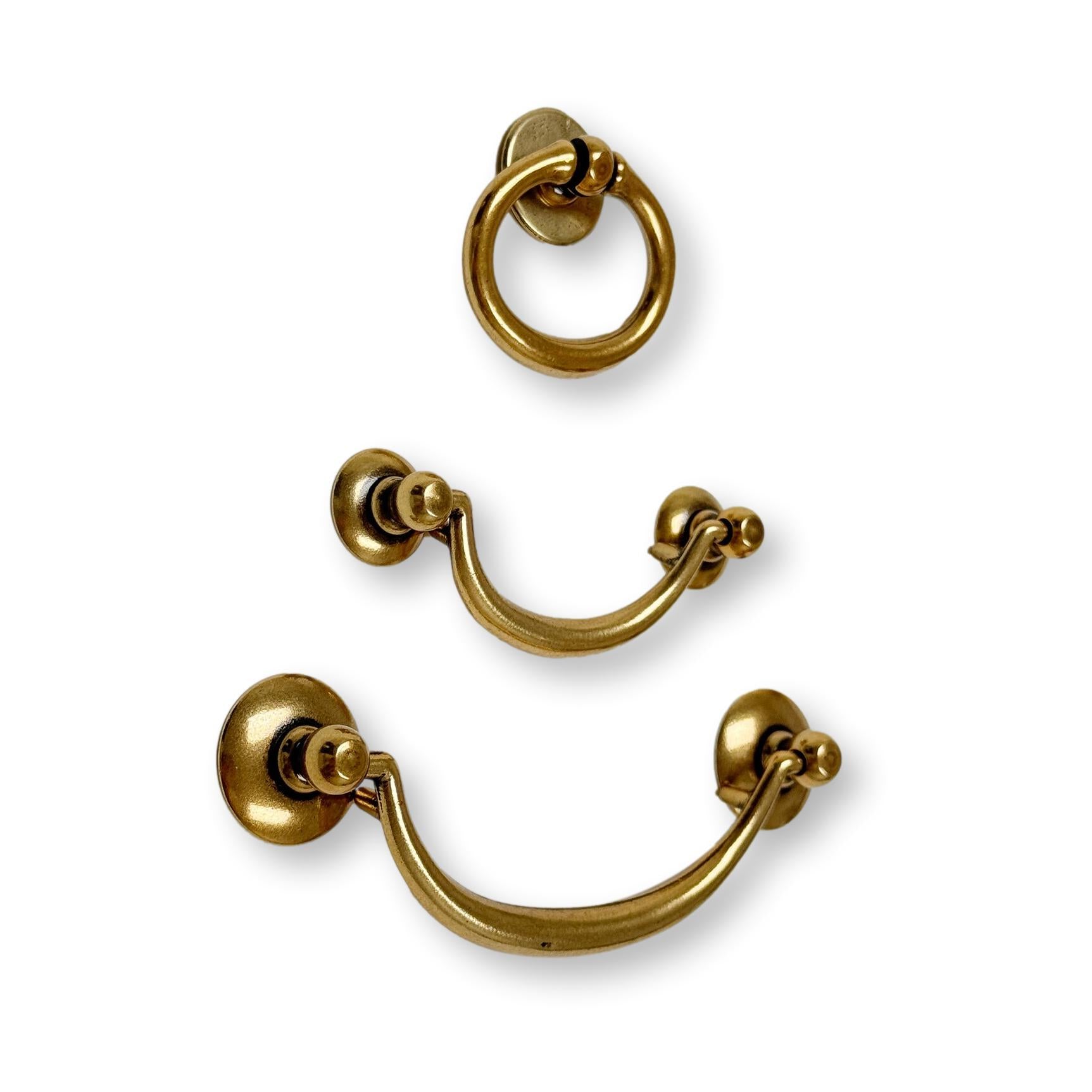 Brass Ring Pulls 