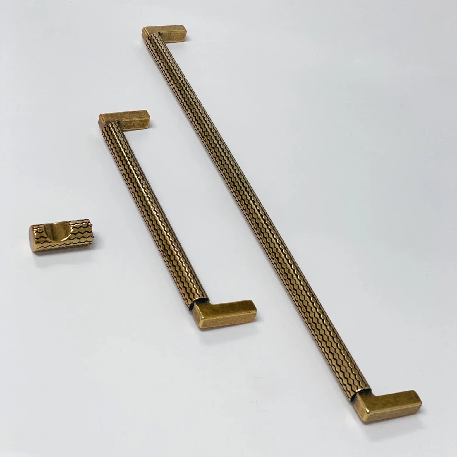 U-Shaped Antique Brass 